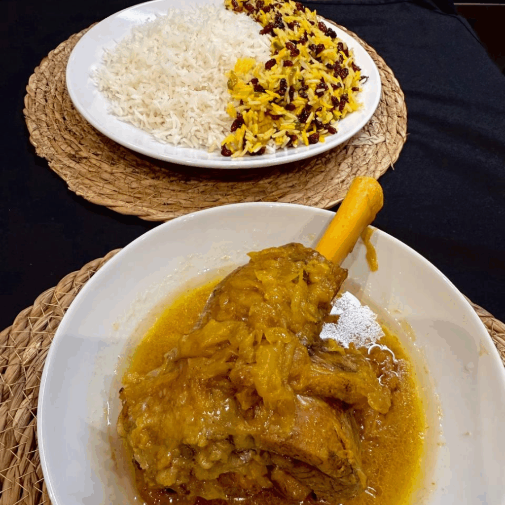 baghali polo ba goosht